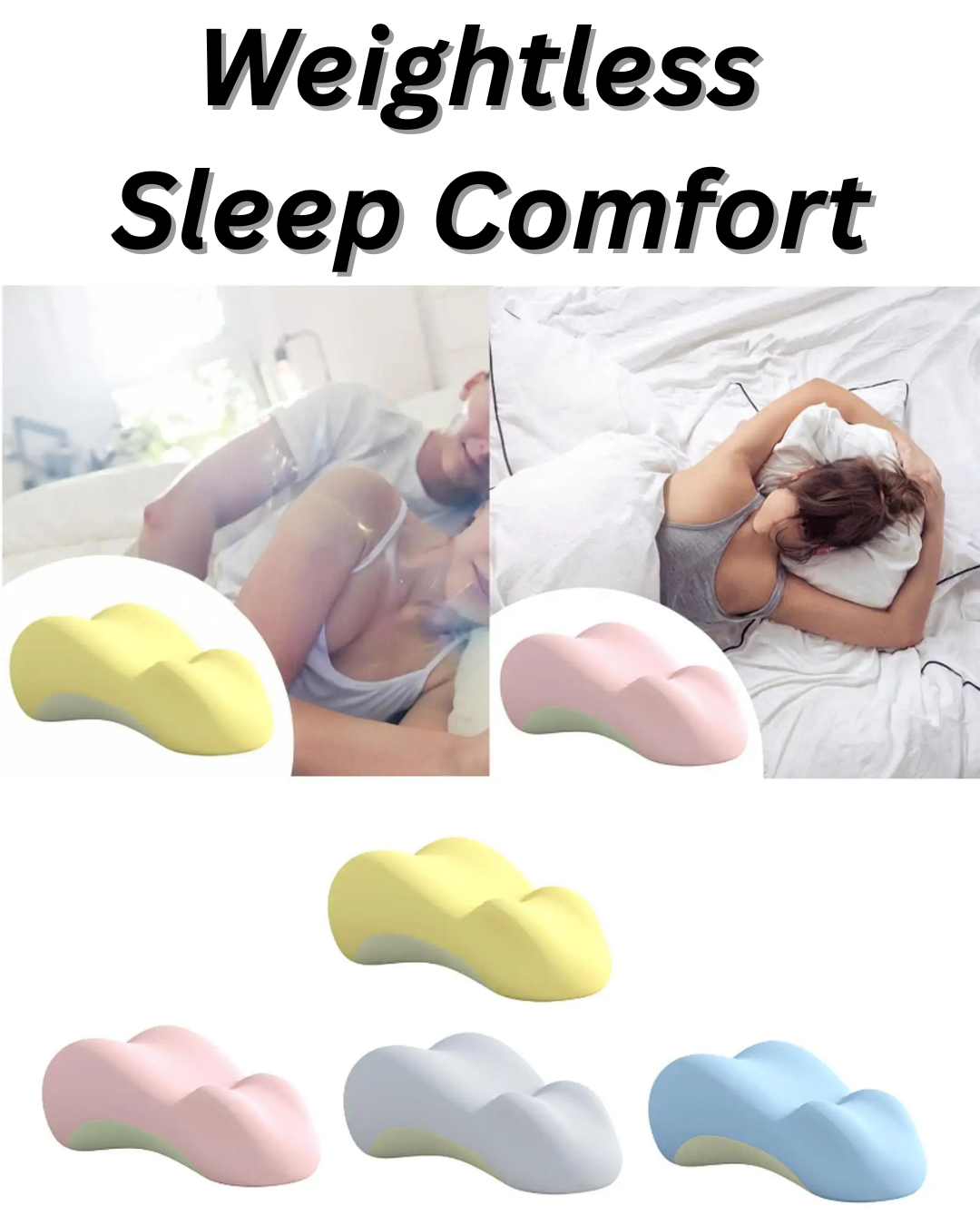 CloudRest™ – Experience weightless sleep comfort with perfect leg support.