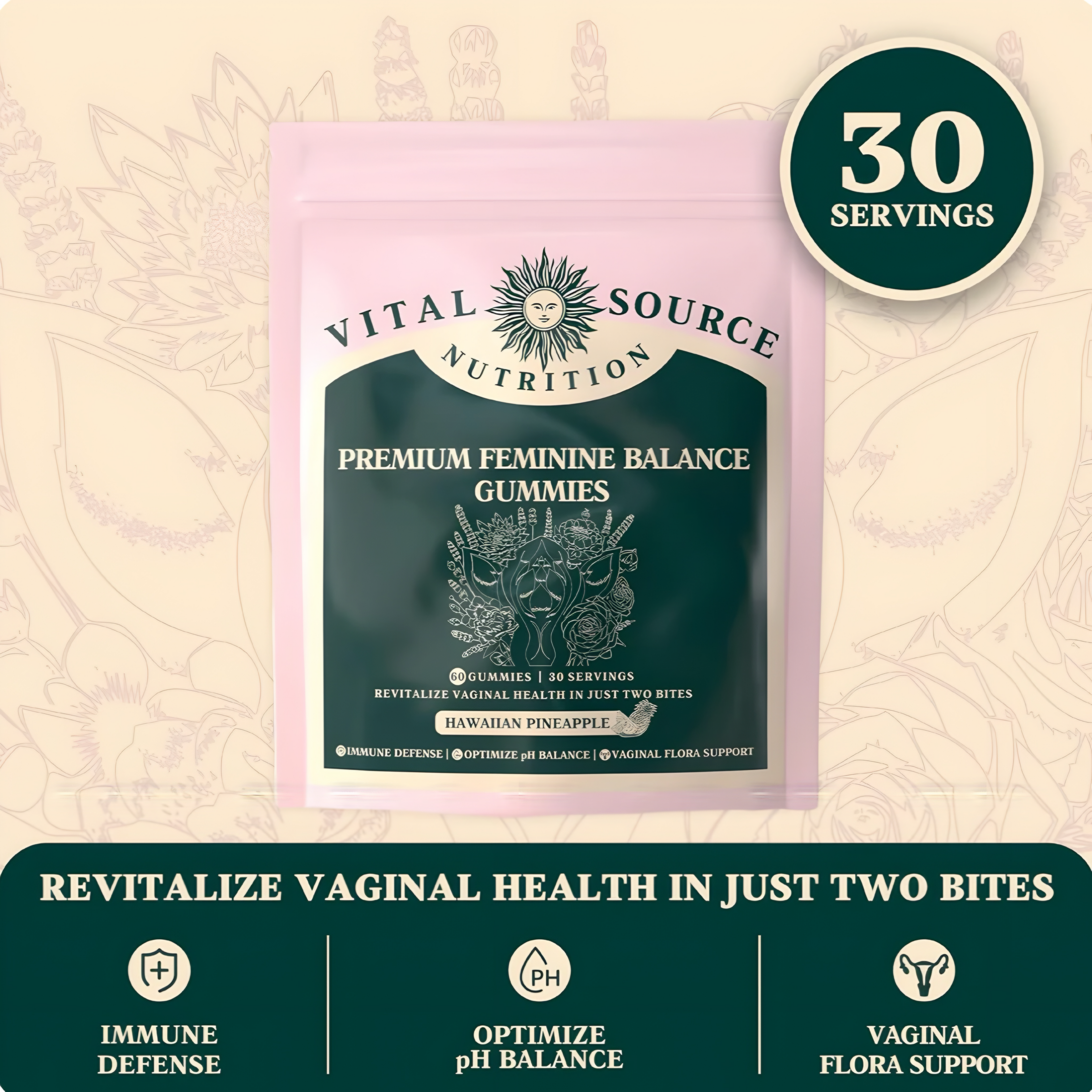 Vital Source Feminine Balance Gummies