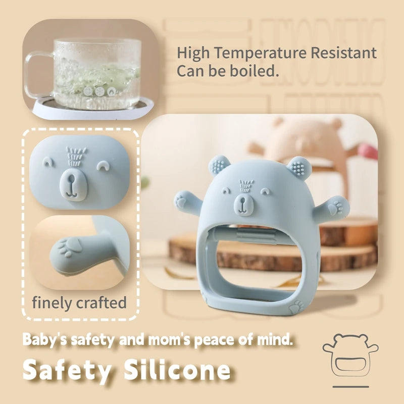 CuddleChew™ — Soft & Safe Baby Teether