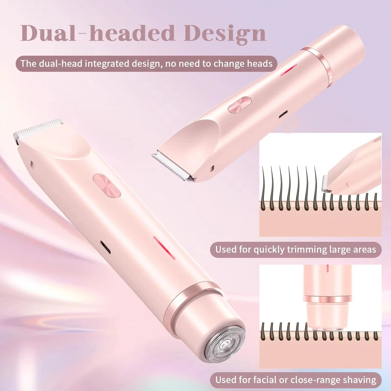 SilkGlide™ — 2-in-1 Face & Body Trimmer