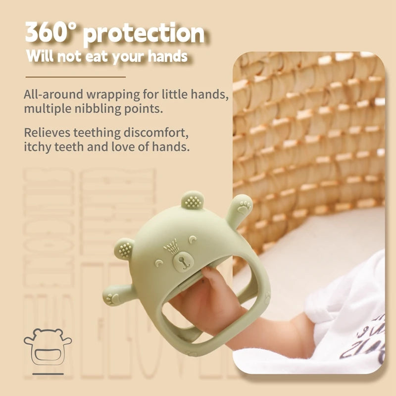 CuddleChew™ — Soft & Safe Baby Teether